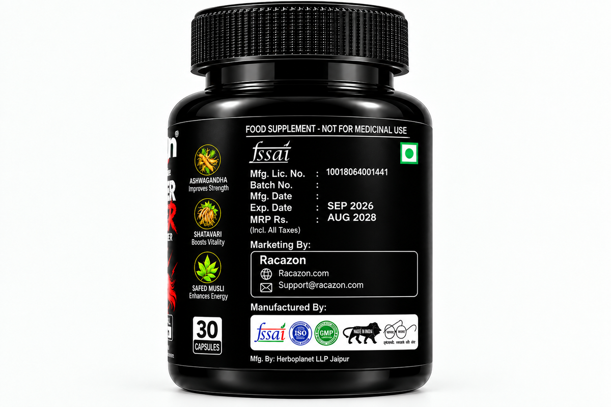 Monster Power || Stamina Tablets with Immunity Boosters (30 Tablets)