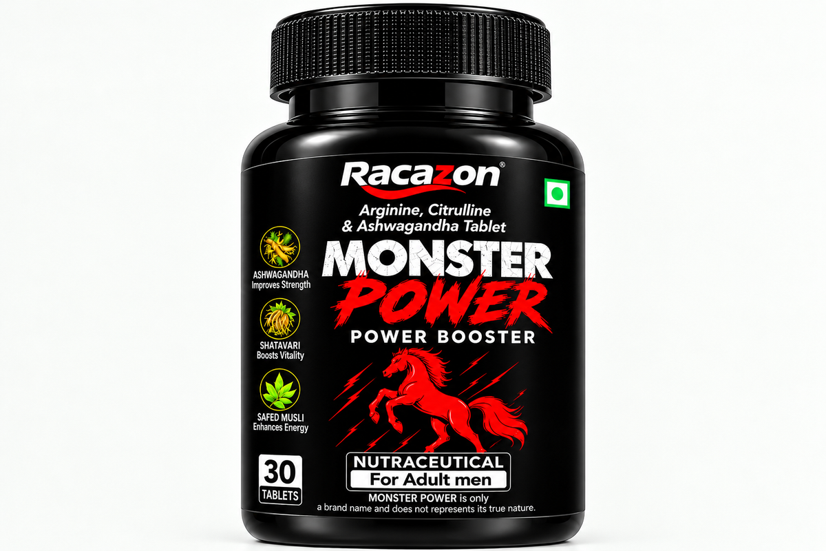 Monster Power || Stamina Tablets with Immunity Boosters (30 Tablets)