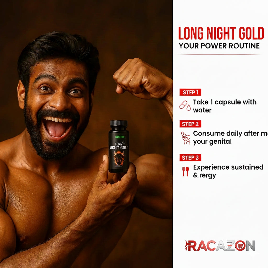 Long Night Gold Table & Cream Combo